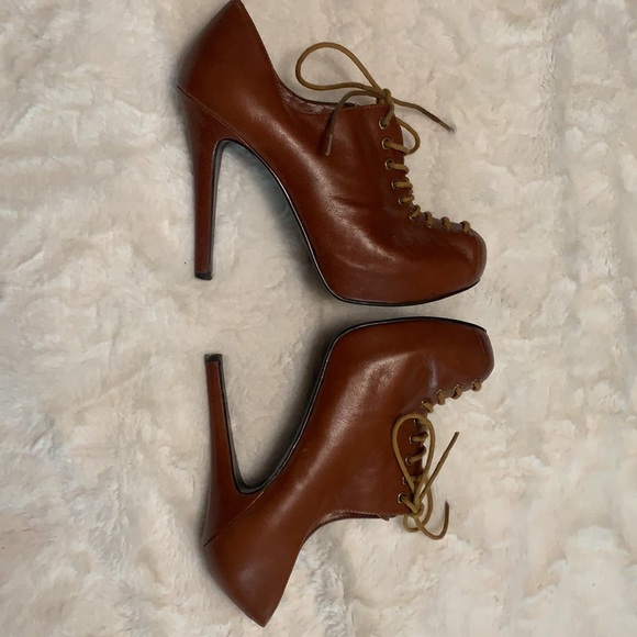 Chinese Laundry brown high heels 7.5 - Picture 3 of 5